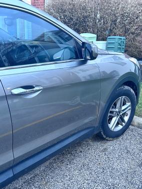 Gray 2017 Hyundai Santa Fe Sport 2.4L