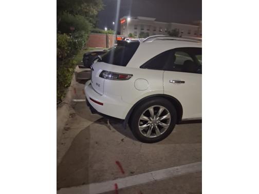 White 2008 INFINITI FX35 Base
