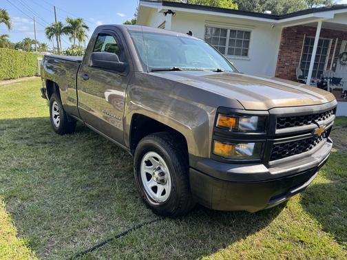 Brown 2014 Chevrolet Silverado 1500 Work Truck 1WT