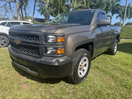 Brown 2014 Chevrolet Silverado 1500 Work Truck 1WT