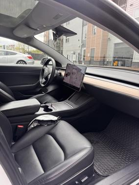 White 2021 Tesla Model 3 Standard Range Plus