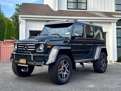 Black 2018 Mercedes-Benz G 550 4x4 Squared Base