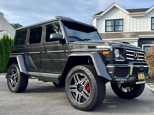 Black 2018 Mercedes-Benz G 550 4x4 Squared Base