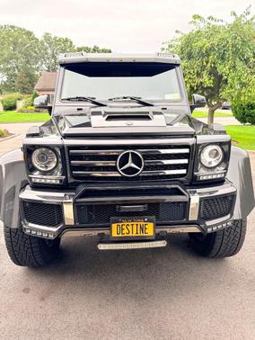 Black 2018 Mercedes-Benz G 550 4x4 Squared Base