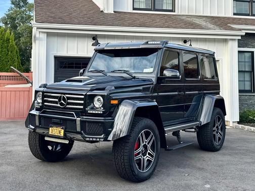 Black 2018 Mercedes-Benz G 550 4x4 Squared Base
