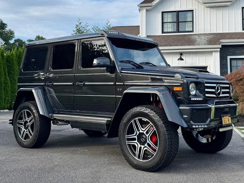 Black 2018 Mercedes-Benz G 550 4x4 Squared Base