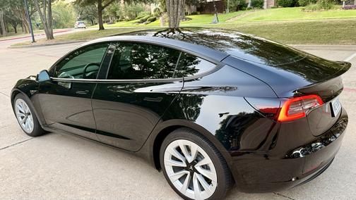 Black 2022 Tesla Model 3 Long Range