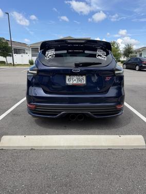 Blue 2017 Ford Focus ST Base