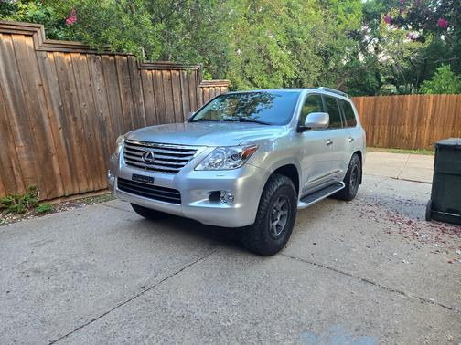 Silver 2010 Lexus LX 570 Base
