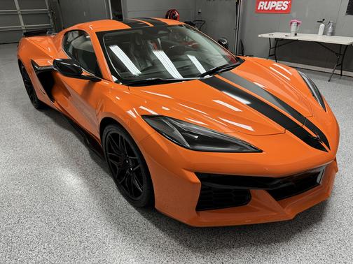 Orange 2024 Chevrolet Corvette Z06 w/3LZ