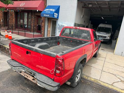 Red 2003 Chevrolet Silverado 1500 Work Truck