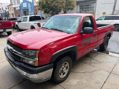 Red 2003 Chevrolet Silverado 1500 Work Truck