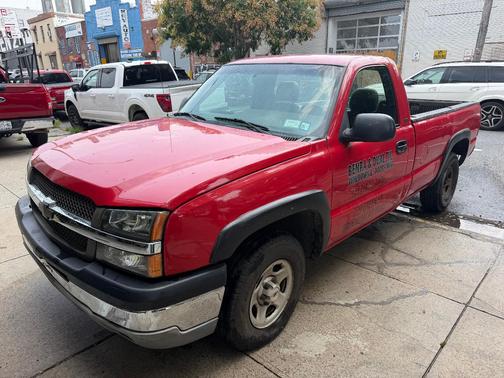 Red 2003 Chevrolet Silverado 1500 Work Truck