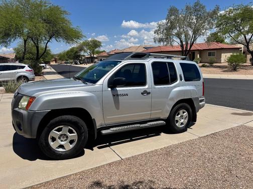 Silver 2008 Nissan Xterra S