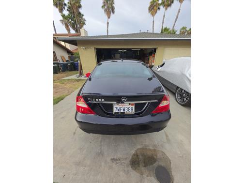 Blue 2007 Mercedes-Benz CLS-Class CLS 550