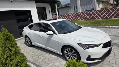 White 2025 Acura Integra Base