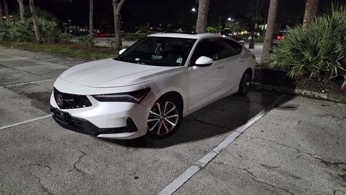 White 2025 Acura Integra Base