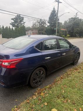 Blue 2017 Nissan Sentra SV