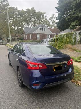 Blue 2017 Nissan Sentra SV