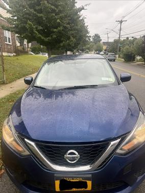 Blue 2017 Nissan Sentra SV
