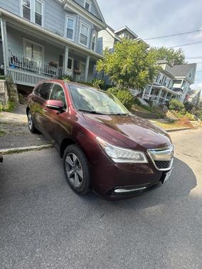 Red 2014 Acura MDX 3.5L