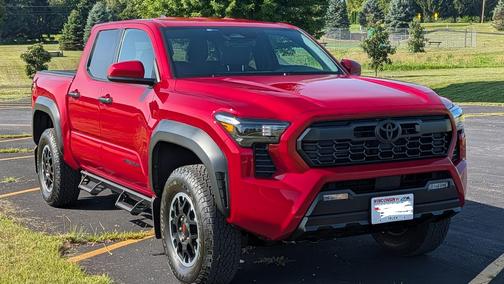 Red 2025 Toyota Tacoma TRD Off Road