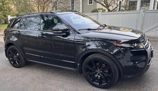 Black 2013 Land Rover Range Rover Evoque Pure