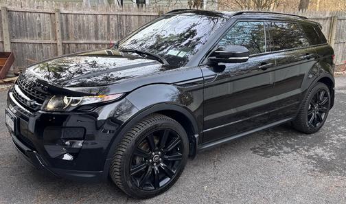 Black 2013 Land Rover Range Rover Evoque Pure