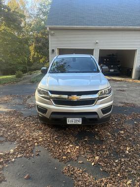 Silver 2020 Chevrolet Colorado WT