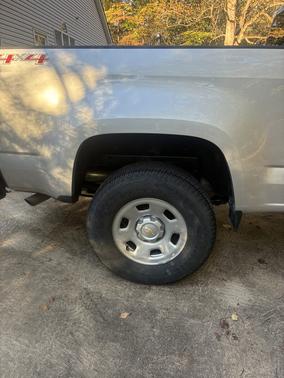 Silver 2020 Chevrolet Colorado WT
