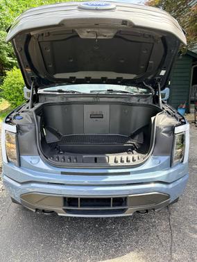 Gray 2023 Ford F-150 Lightning LARIAT