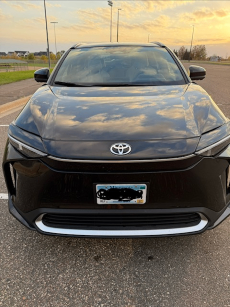 Black 2024 Toyota bZ4X Limited