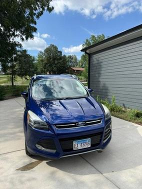 Blue 2014 Ford Escape Titanium