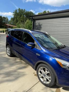 Blue 2014 Ford Escape Titanium