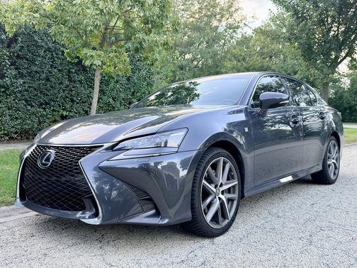 Gray 2017 Lexus GS 350 F Sport