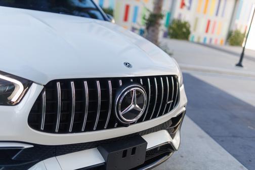 White 2022 Mercedes-Benz AMG GLE 63 S-model