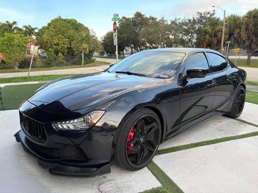 Black 2016 Maserati Ghibli S Q4