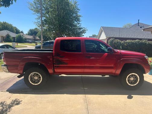 Red 2012 Toyota Tacoma Base
