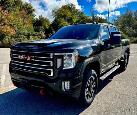Black 2021 GMC Sierra 2500 AT4
