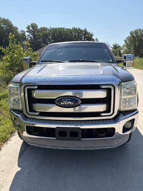 Gray 2013 Ford F-250 XLT