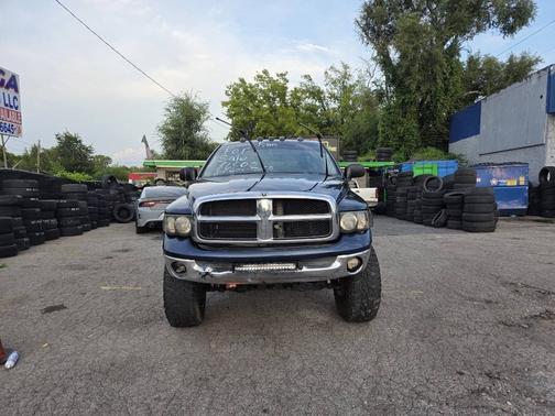 Blue 2005 Dodge Ram 1500 Laramie Quad Cab