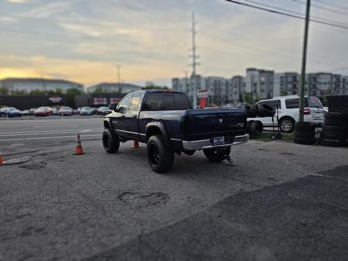 Blue 2005 Dodge Ram 1500 Laramie Quad Cab