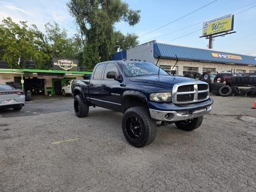Blue 2005 Dodge Ram 1500 Laramie Quad Cab
