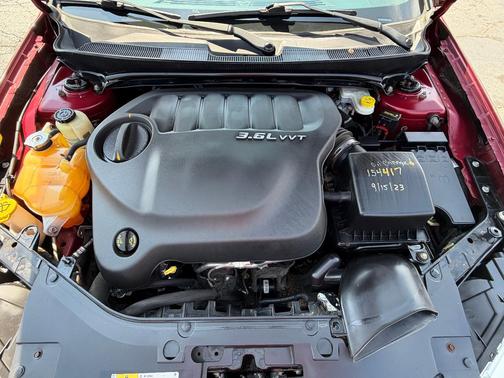 Red 2014 Chrysler 200 LX