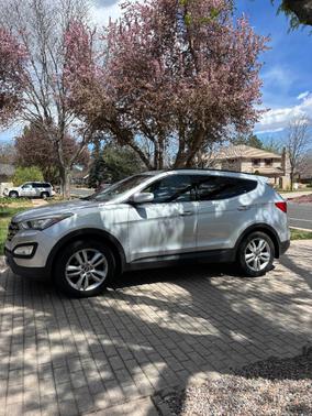 Silver 2013 Hyundai SANTA FE Sport 2.0T