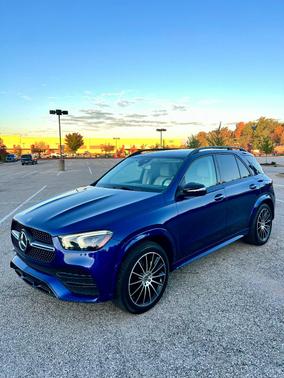 Blue 2020 Mercedes-Benz GLE 350 4MATIC
