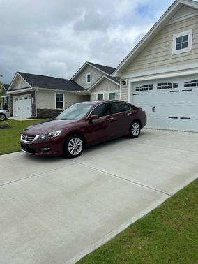 Red 2013 Honda Accord EX-L V-6