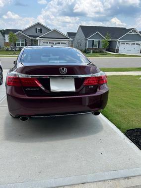 Red 2013 Honda Accord EX-L V-6