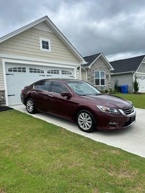 Red 2013 Honda Accord EX-L V-6