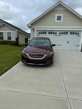 Red 2013 Honda Accord EX-L V-6